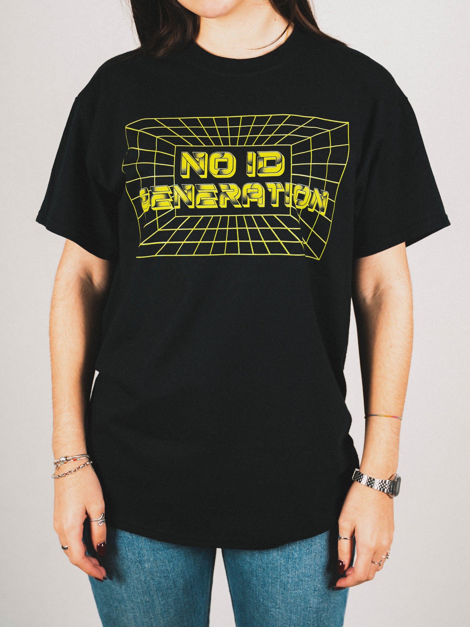 "NO ID GENERATION" Tee